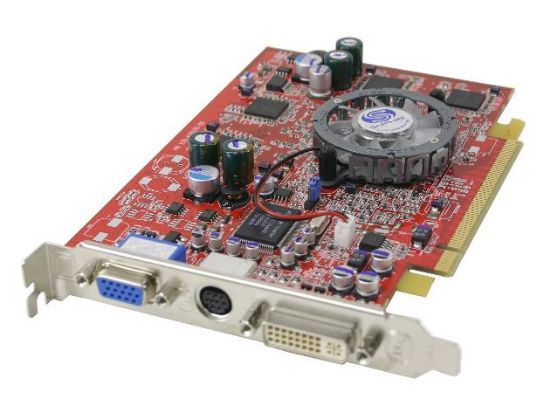 Picture of SAPPHIRE 593L Radeon X600XT 128MB 128-bit DDR PCI Express x16 Video Card