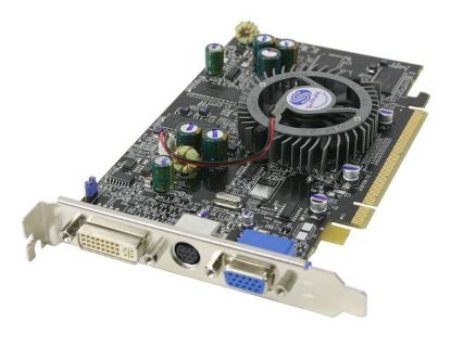 Picture of SAPPHIRE 100587 Radeon X600PRO 128MB 128-bit DDR PCI Express x16 Video Card