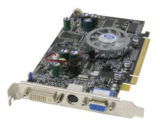 Picture of SAPPHIRE 100590 Radeon X600PRO 256MB 128-bit DDR PCI Express x16 Video Card - OEM