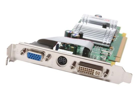 Picture of SAPPHIRE 100586L Radeon X300SE 128MB 64-bit DDR PCI Express x16 Low Profile Video Card