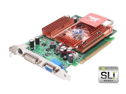 Picture of BIOSTAR V6602GS21 GeForce 6600GT 256MB 128-bit GDDR2 PCI Express x16 SLI Support Video Card