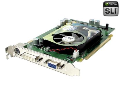 Picture of EVGA 128 P2 N368 A1 GeForce 6600GT 128MB 128-bit GDDR3 PCI Express x16 SLI Support Video Card