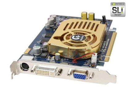 Picture of GIGABYTE GV NX66T128D GeForce 6600GT 128MB 128-bit GDDR3 PCI Express x16 SLI Support Video Card