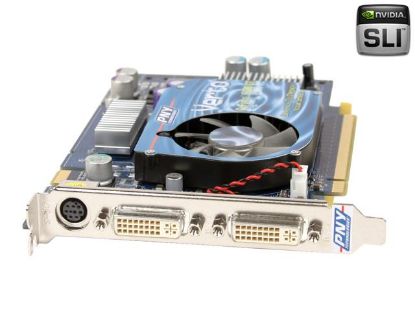 Picture of PNY VCG6600GXPB GeForce 6600GT 128MB 128-bit GDDR3 PCI Express x16 SLI Support Video Card