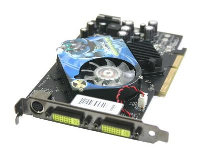 Picture of XFX PV-T43A-UD GeForce 6600GT 256MB 128-bit GDDR3 AGP 4X/8X Video Card