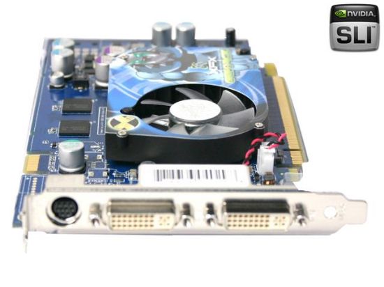 Picture of XFX PV T43G NDF3 GeForce 6600GT 128MB 128-bit GDDR3 PCI Express x16 SLI Support Video Card