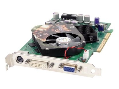 Picture of EVGA 128 A8 N350 A1 GeForce 6600GT 128MB 128-bit GDDR3 AGP 4X/8X Video Card