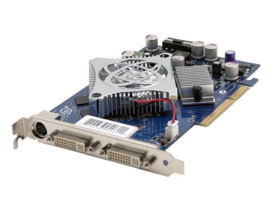 Picture of XFX PVT43ANDF3 GeForce 6600GT 128MB 128-bit GDDR3 AGP 4X/8X Video Card