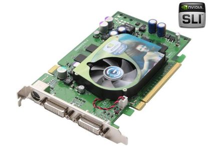 Picture of EVGA 128 P2 N372 A1 GeForce 6600GT 128MB 128-bit GDDR3 PCI Express x16 SLI Support Video Card