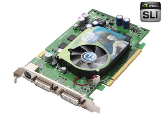 Picture of EVGA 128-P2-N372 A1 GeForce 6600GT 128MB 128-bit GDDR3 PCI Express x16 SLI Support Video Card