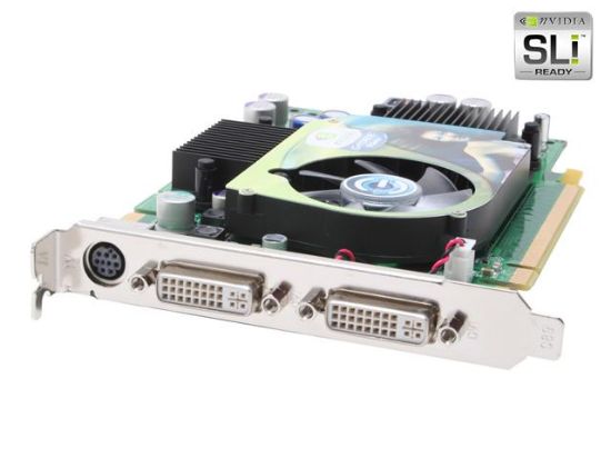 Picture of EVGA 256-P2-N420-AX GeForce 6600GT 256MB 128-bit GDDR3 PCI Express x16 SLI Support Video Card