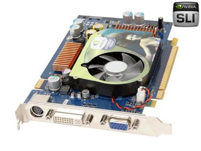 Picture of ROSEWILL R66GT-128PX GeForce 6600GT 128MB 128-bit GDDR3 PCI Express x16 SLI Support Video Card