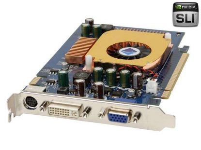 Picture of ALBATRON PC6600U GeForce 6600 128MB 128-bit DDR PCI Express x16 SLI Support Video Card
