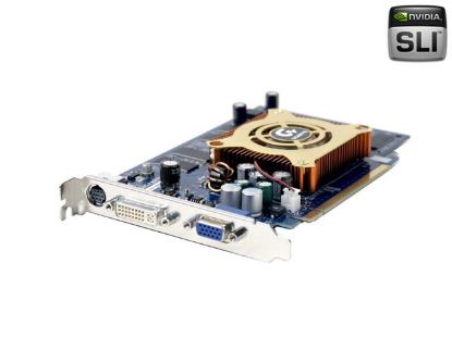 Picture of GIGABYTE GV NX66256D GeForce 6600 256MB 128-bit DDR PCI Express x16 Video Card