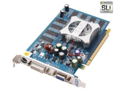 Picture of PNY VCG66256XPB GeForce 6600 256MB 128-bit DDR PCI Express x16 SLI Support Video Card