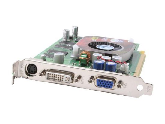 Picture of EVGA 256-P2-N369-T6 GeForce 6600 256MB 128-bit DDR PCI Express x16 SLI Support Video Card