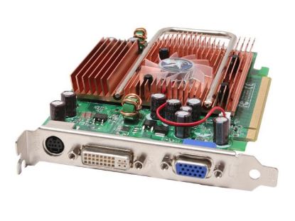 Picture of BIOSTAR V6602SS21 GeForce 6600 256MB 128-bit GDDR2 PCI Express x16 SLI Support Video Card