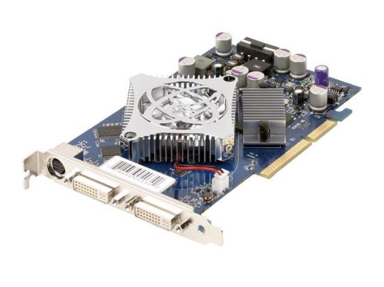 Picture of XFX PV-T43K-UD GeForce 6600 256MB 128-bit DDR AGP 4X/8X Video Card