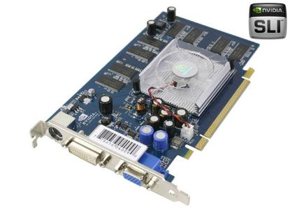 Picture of XFX PV T43P NAD7 GeForce 6600 128MB 128-bit DDR PCI Express x16 Video Card