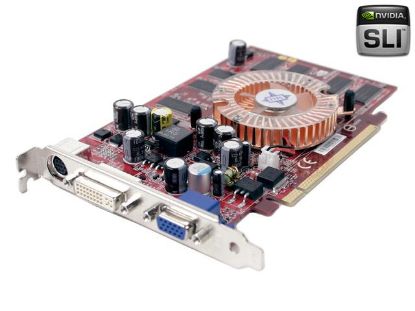 Picture of MSI 54.0205H.001 GeForce 6600 256MB 128-bit DDR PCI Express x16 Video Card