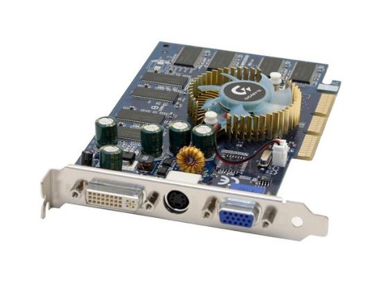 Picture of GIGABYTE GVN55256D GeForce FX 5500 256MB 128-bit DDR AGP 4X/8X Video Card