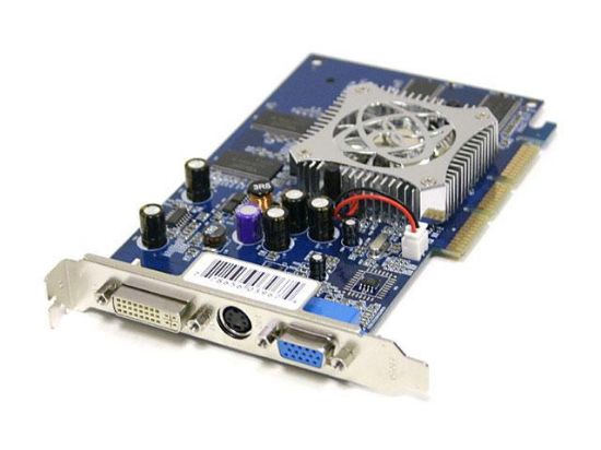 Picture of XFX PVT34BUA GeForce FX 5500 256MB 128-bit DDR AGP 4X/8X Video Card