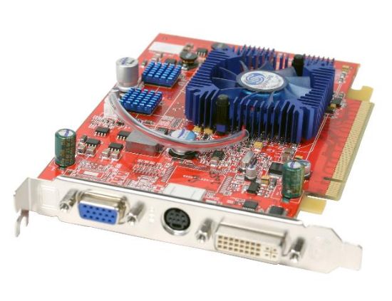 Picture of SAPPHIRE 100595-RED Radeon X700PRO 128MB 128-bit GDDR3 PCI Express x16 Video Card - OEM