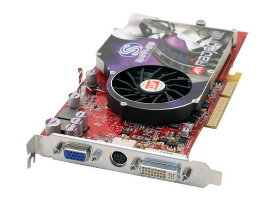 Picture of SAPPHIRE 100115 Radeon X800XL 256MB 256-bit GDDR3 AGP 4X/8X Video Card - OEM