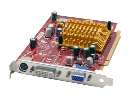 Picture of MSI NX62000TCTD64E GeForce 6200TC 350MHz 16MB 32-bit DDR (supporting 128MB) 32-bit DDR PCI Express x16 Video Card