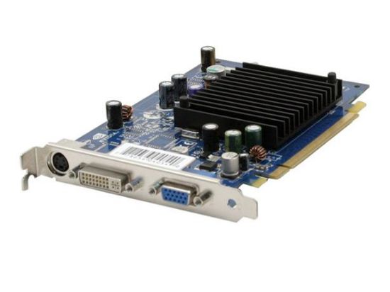 Picture of XFX PV-T44P-KA GeForce 6200TC Supporting 128MB (350MHz 16MB 32-bit DDR Onboard) DDR PCI Express x16 Video Card