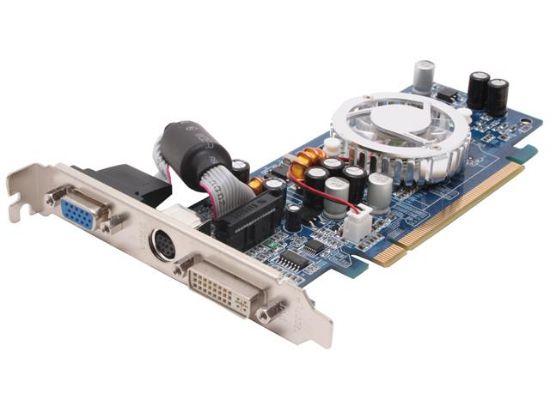 Picture of CHAINTECH SV62TC-16MB GeForce 6200TC 128MB(16MB onboard) 32-bit PCI Express x16 Video Card