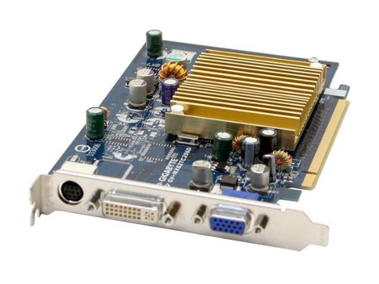 Picture of GIGABYTE GVNX62TC256D GeForce 6200TC 64MB(Up to 256MB Shared) DDR 128-bit DDR PCI Express x16 Video Card