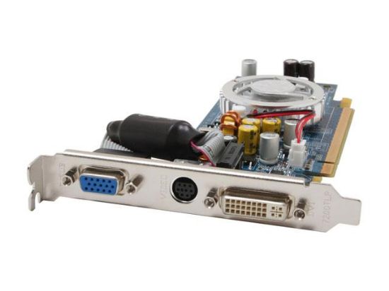 Picture of CHAINTECH SV62TC/64MB GeForce 6200TC 256MB(64MB on Board) 64-bit DDR PCI Express x16 Low Profile Video Card with L-P Bracket