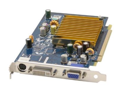 Picture of APOLLO 6200 TURBOCACHE 256M GeForce 6200TC Supporting 128MB 32-bit DDR PCI Express x16 Video Card