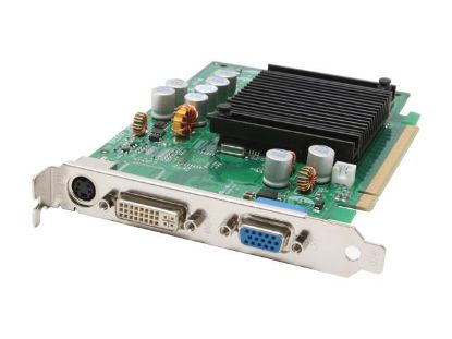 Picture of EVGA 256TC2N25ET GeForce 6200TC Supporting 512MB (On board 256MB) 64-bit GDDR2 PCI Express x16 Video Card