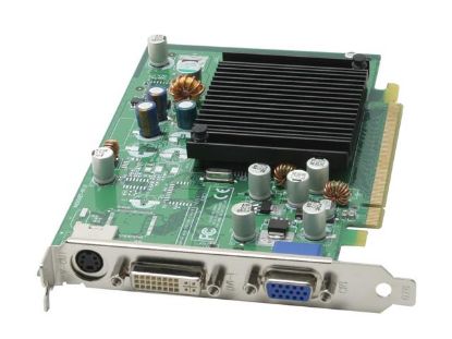 Picture of EVGA 064TC2N22EK GeForce 6200TC Supporting 256MB (Onboard 64MB 64-bit DDR) DDR PCI Express x16 Video Card