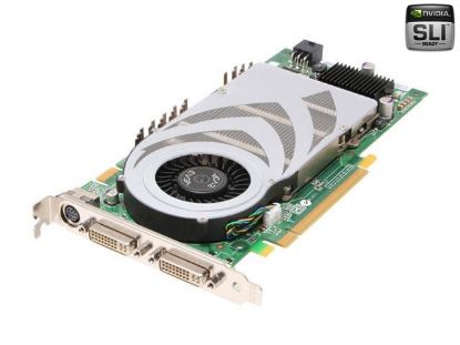 Picture of EVGA 256P2N528TR GeForce 7800GTX 256MB 256-bit GDDR3 PCI Express x16 SLI Support Video Card