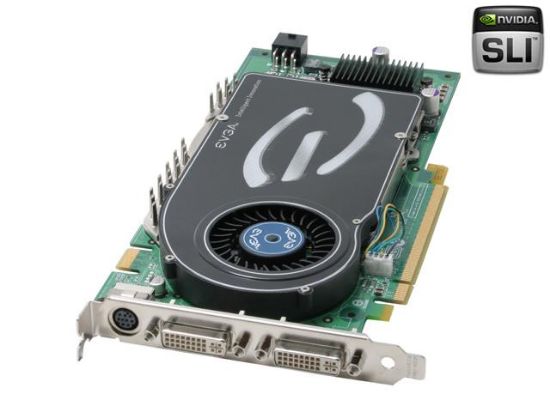 Picture of EVGA 256-P2-N528-AX GeForce 7800GTX 256MB 256-bit GDDR3 PCI Express x16 SLI Support Video Card