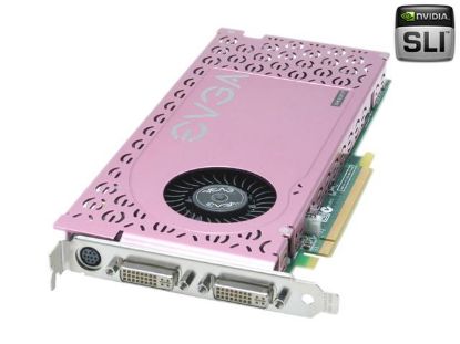 Picture of EVGA 256P2N530LR GeForce 7800GTX 256MB 256-bit GDDR3 PCI Express x16 SLI Support Video Card