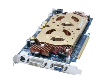 Picture of GIGABYTE GV 3D1 C Dual GeForce 6600GT 256MB Dual 128-bit GDDR3 PCI Express x16 SLI Support Dual Core Video Card