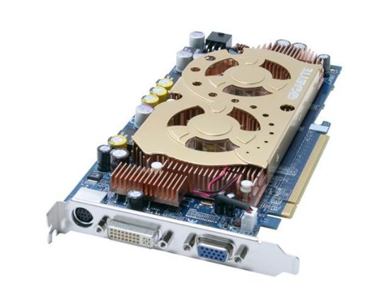 Picture of GIGABYTE GV-3D1-C Dual GeForce 6600GT 256MB Dual 128-bit GDDR3 PCI Express x16 SLI Support Dual Core Video Card