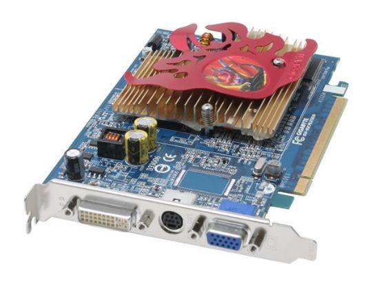Picture of GIGABYTE GVRX70256D Radeon X700 256MB 128-bit DDR PCI Express x16 Video Card
