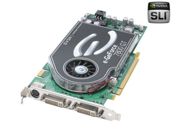 Picture of EVGA 256P2N518D3 GeForce 7800GT 256MB 256-bit GDDR3 PCI Express x16 SLI Support Video Card