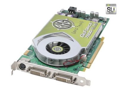 Picture of BFG BFGR78256GTOC GeForce 7800GT 256MB 256-bit GDDR3 PCI Express x16 SLI Support VIVO Video Card