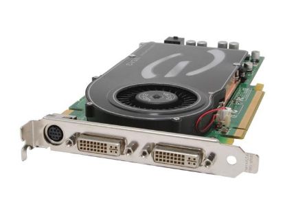 Picture of EVGA 256-P2-N516-RX GeForce 7800GT 256MB 256-bit GDDR3 PCI Express x16 SLI Support Video Card