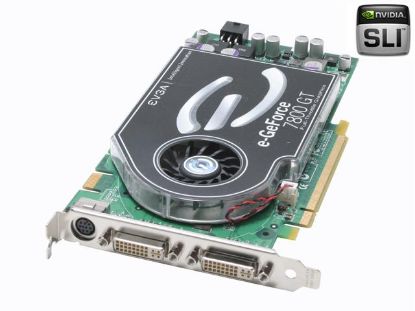 Picture of EVGA 256 P2 N537 KS GeForce 7800GT 256MB 256-bit GDDR3 PCI Express x16 SLI Support Video Card with Battlefield 2 full version