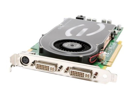 Picture of EVGA 256-P2-N519 D3 GeForce 7800GT 256MB 256-bit GDDR3 PCI Express x16 SLI Support Video Card