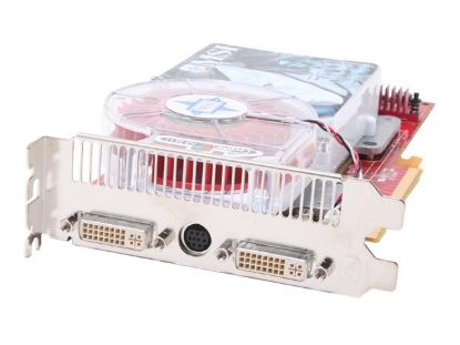 Picture of MSI RX1800XT VT2D512E Radeon X1800XT 512MB 256-bit GDDR3 PCI Express x16 Video Card