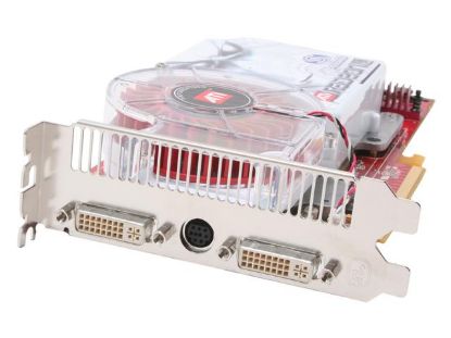 Picture of SAPPHIRE 100134 Radeon X1800XT 512MB 256-bit GDDR3 PCI Express x16 CrossFire Video Card - OEM