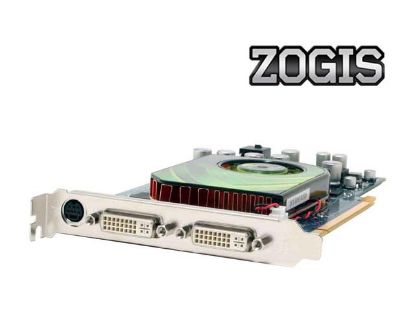 Picture of ZOGIS 7900GT 512M GeForce 7900GT 512MB 256-bit GDDR3 PCI Express x16 SLI Supported Video Card